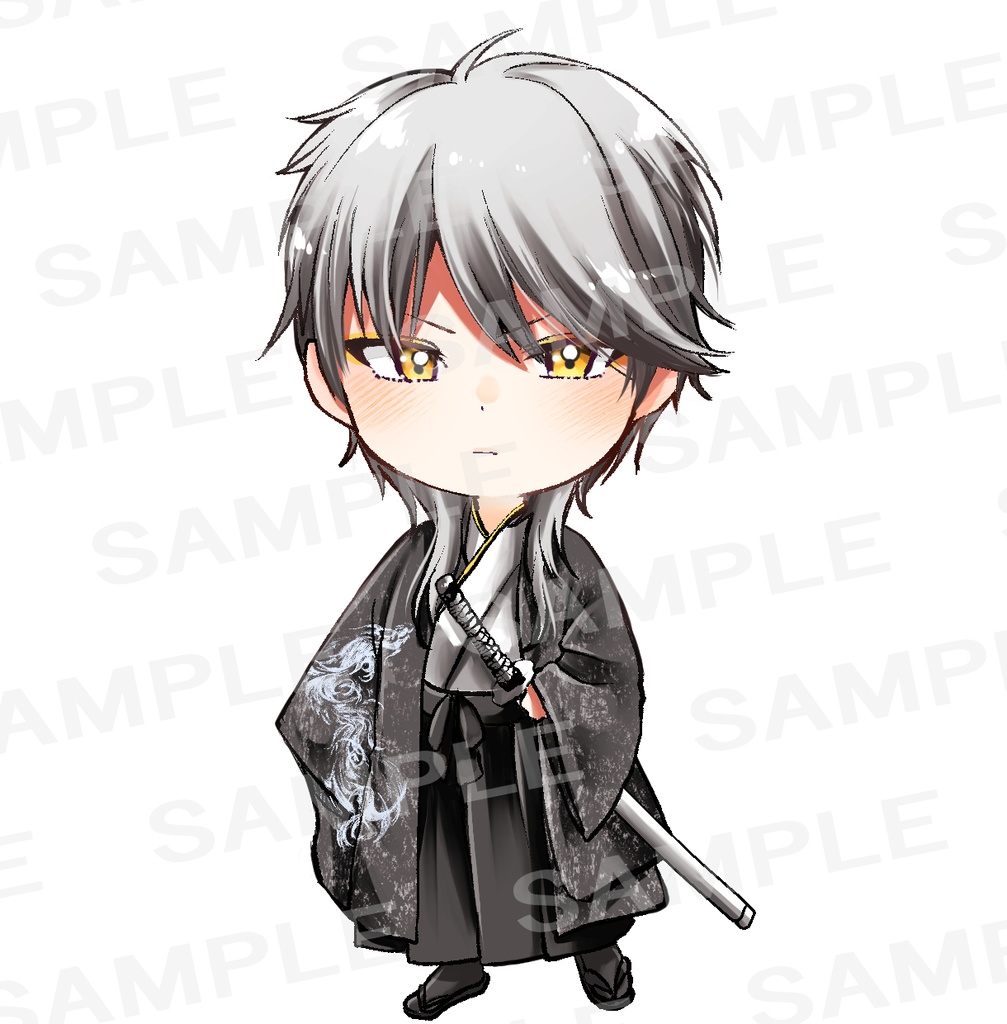 ミニキャラアイコン描きます