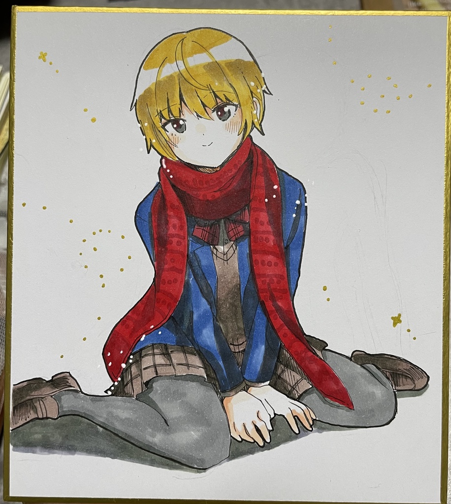 ミニ色紙