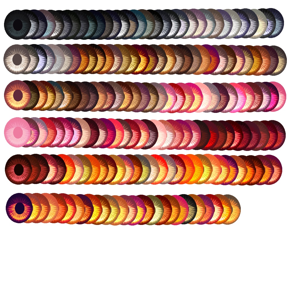 Bright Eyes - 1 Iris Style - 383 colors