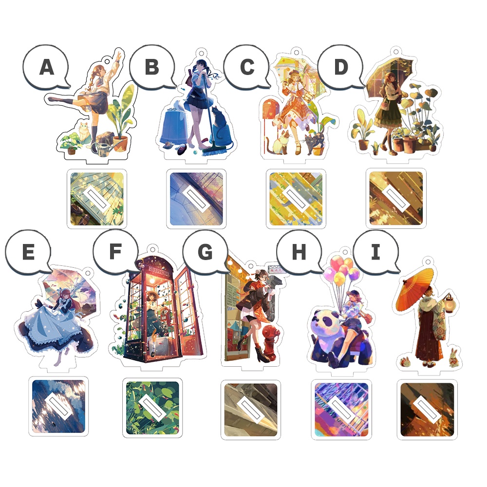 2wayアクリルスタンド(全9種)