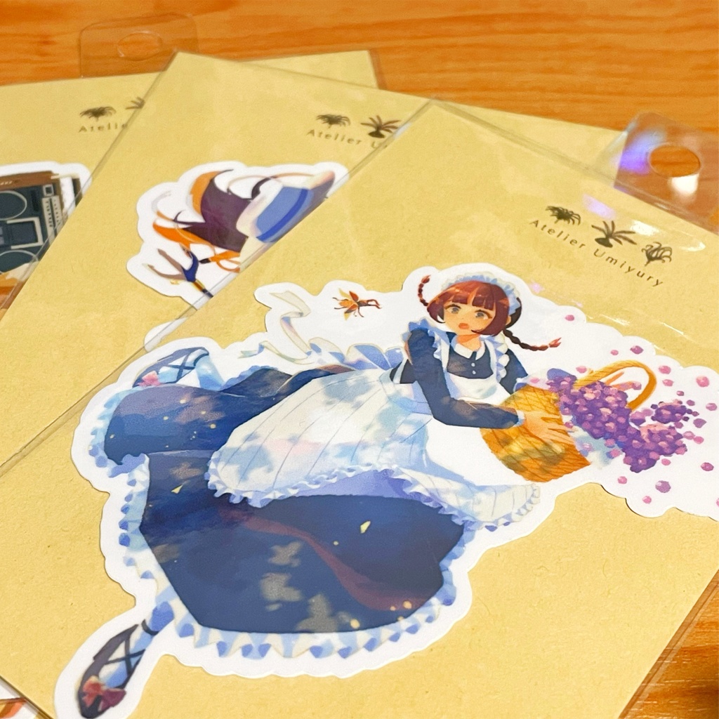 キャラクターステッカー(全10種)