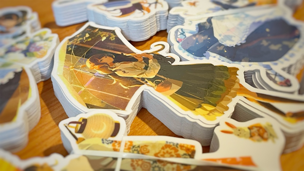 キャラクターステッカー(全10種)