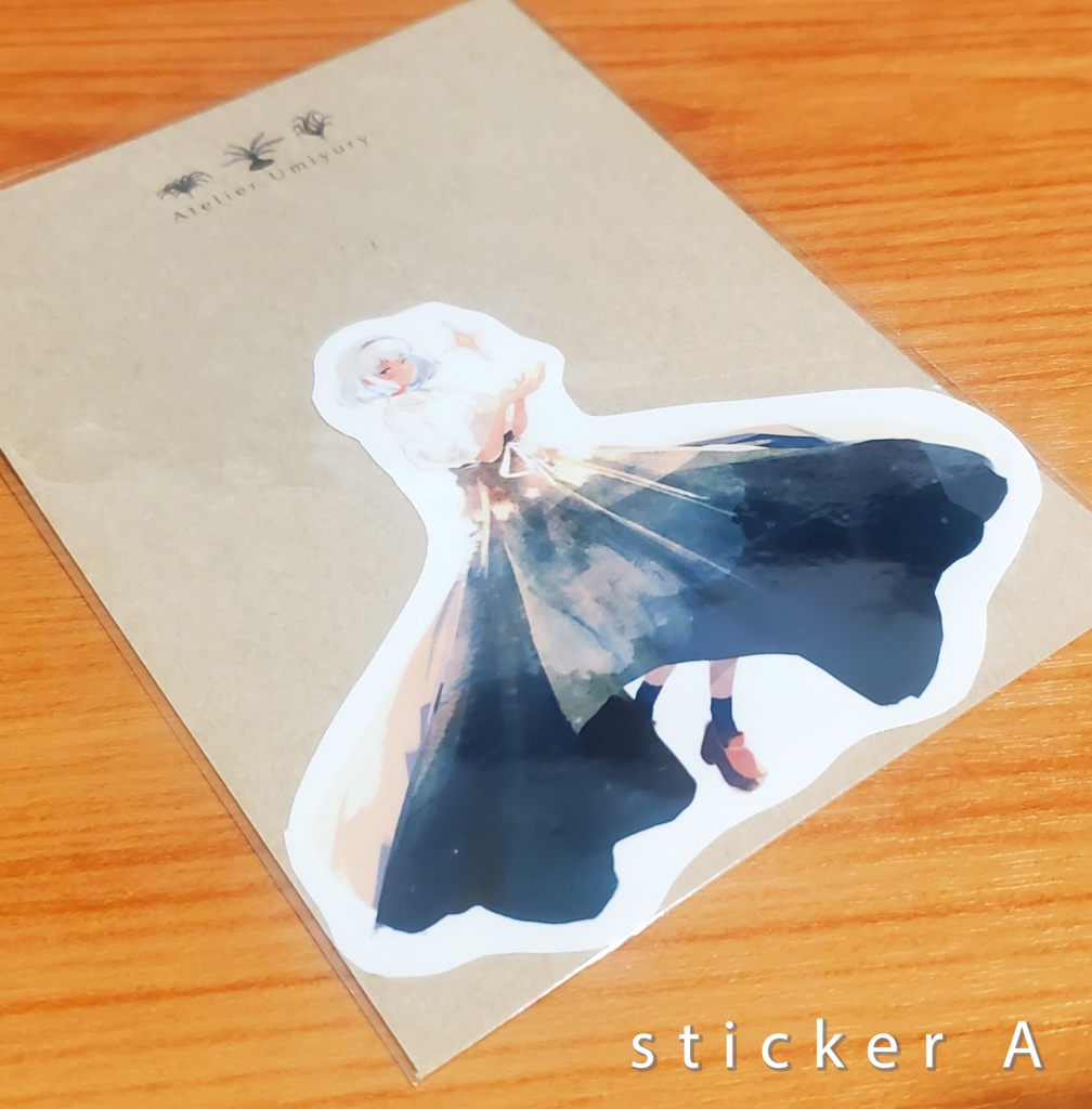 キャラクターステッカー(全6種)