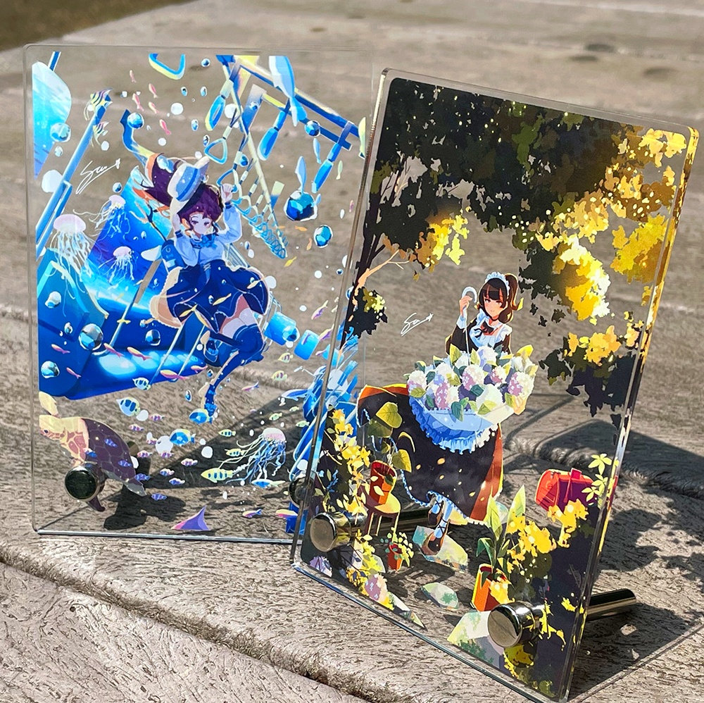 クリアアクリルプレート(全7種)