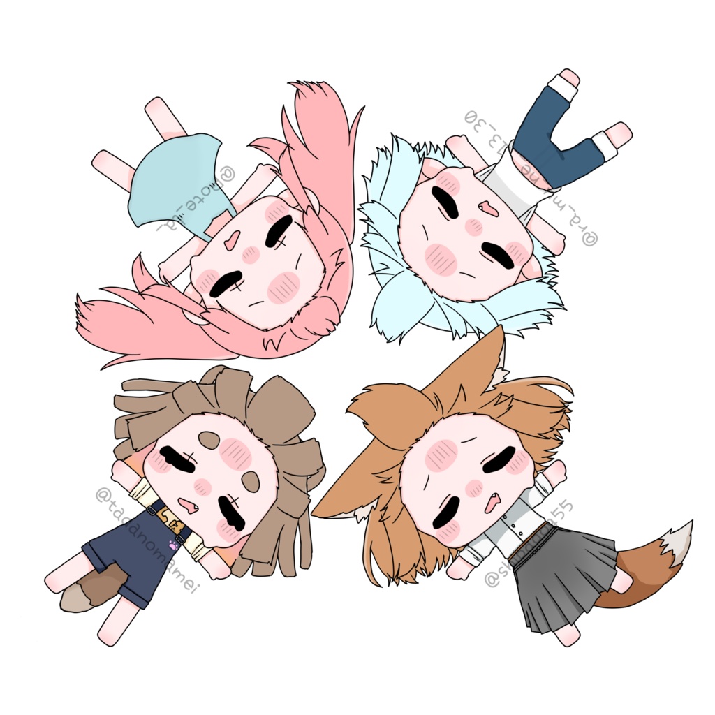 あちちイラスト