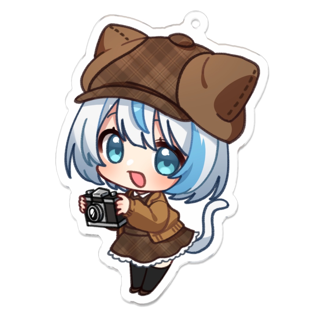 アクリルキーホルダー ユキちゃん(記者)