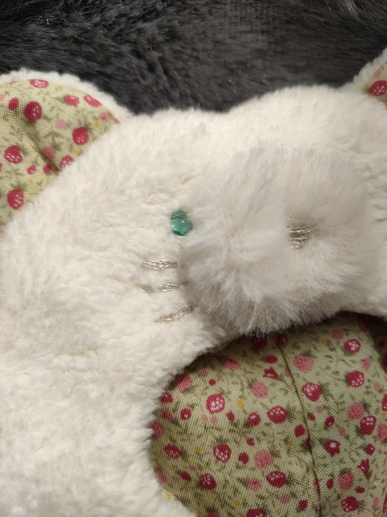 ふわふわねこちゃんのケープ