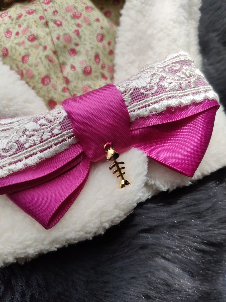 ふわふわねこちゃんのケープ