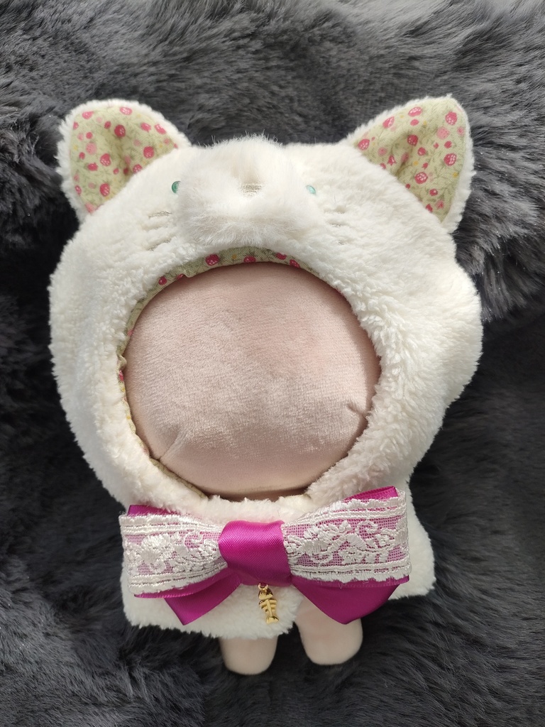 ふわふわねこちゃんのケープ