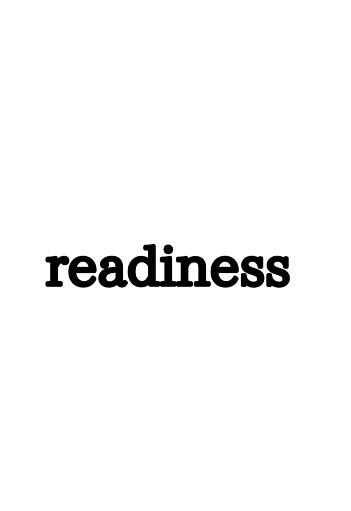readiness