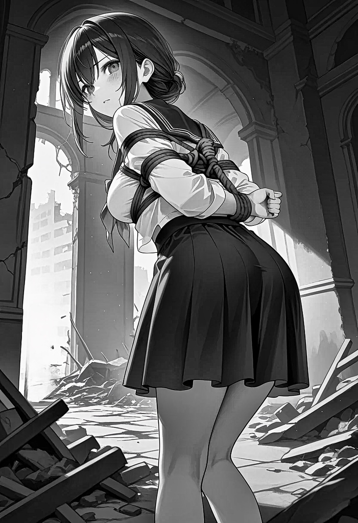 緊縛セーラー　お試しJPG