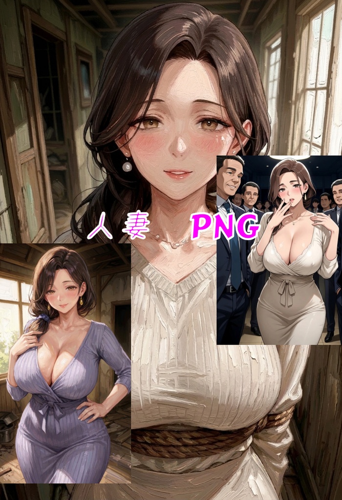 人妻・熟女　PNG