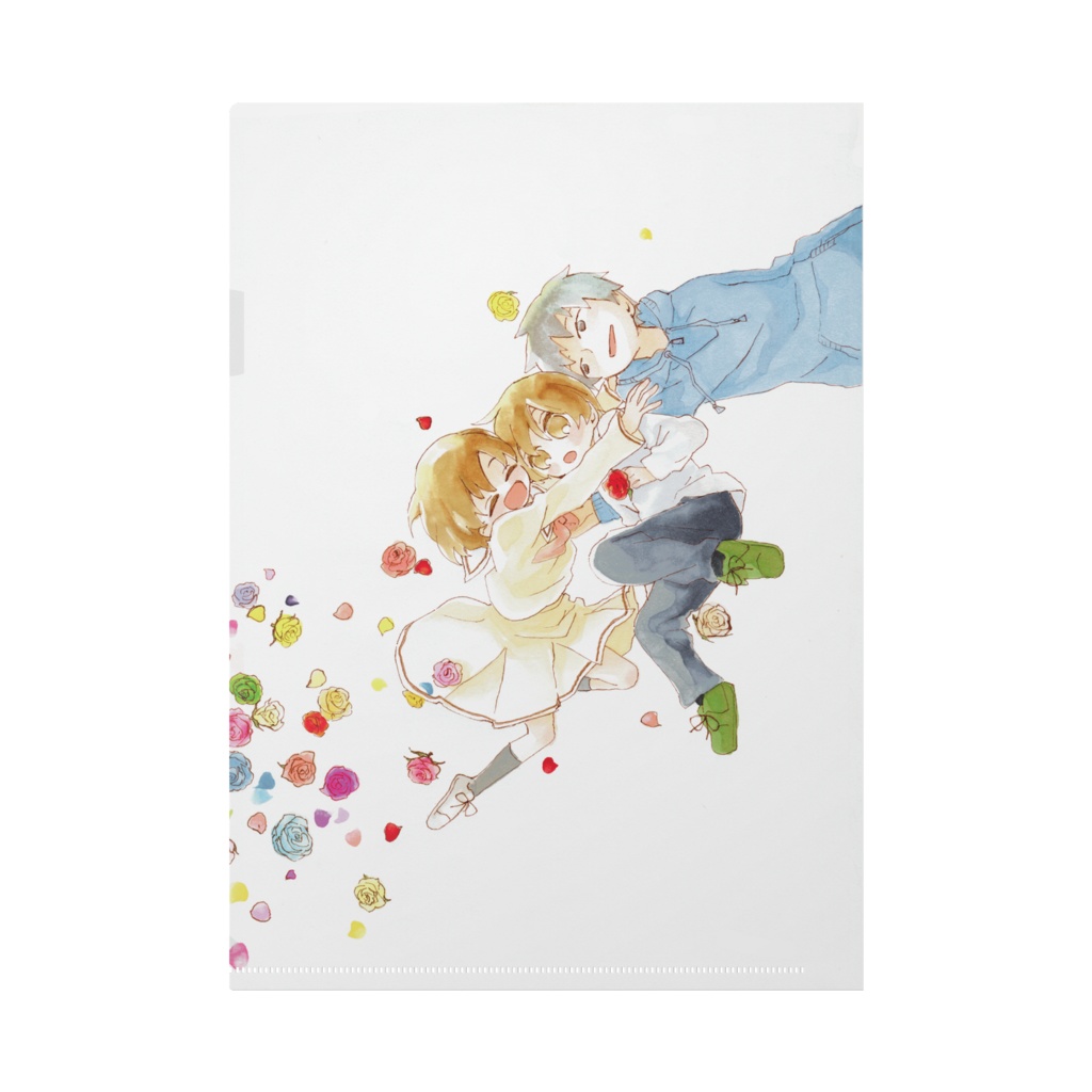 おさしあクリアファイル