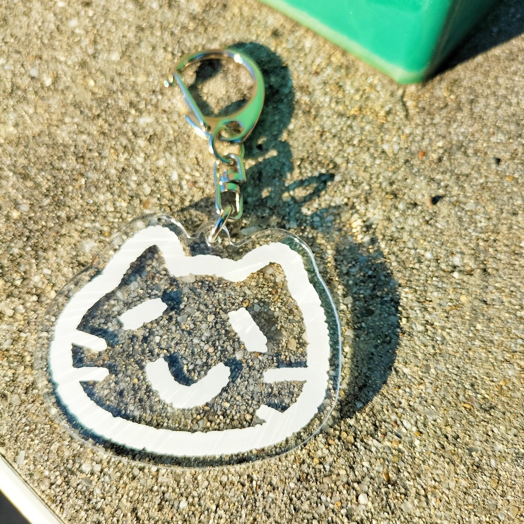 ねこアクキー