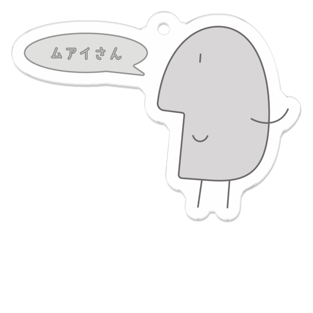 ゆるふわアクリルキーホルダー (ムアイさん)