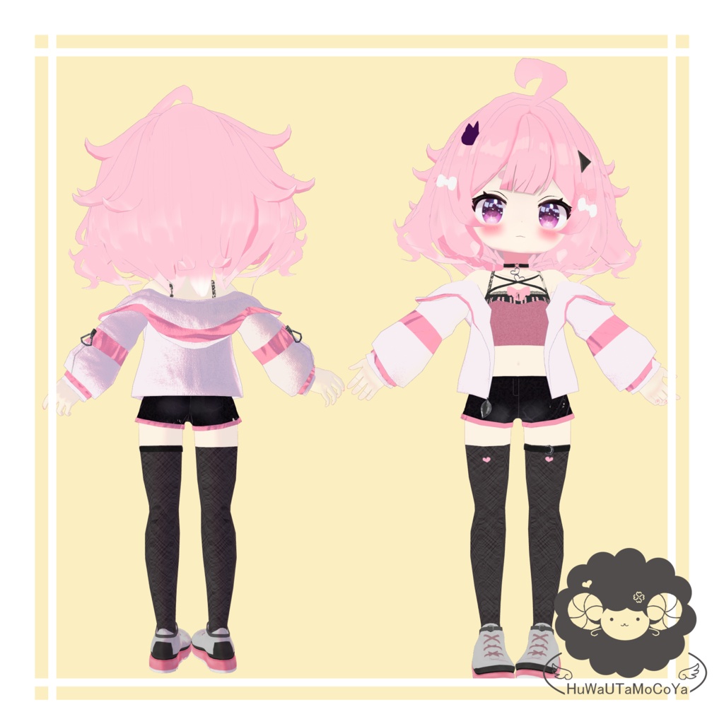 こもも / オリジナル3Dモデル