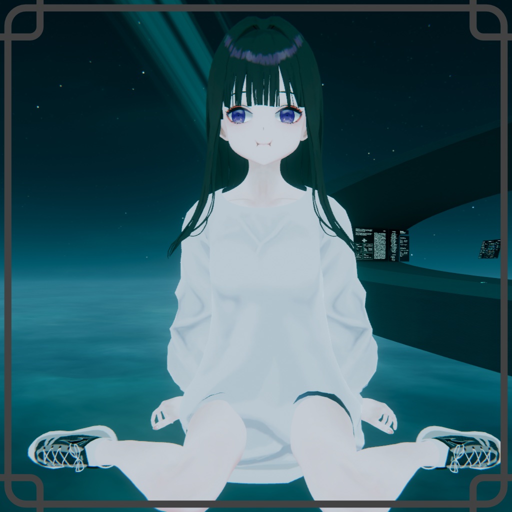 Yurei Original Character Vrchat 3D Model!!