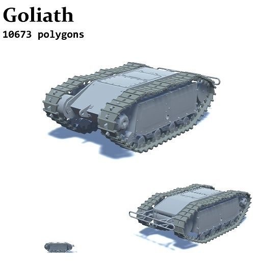 Kettenkrad / Goliath