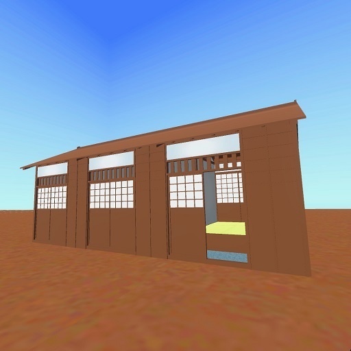 江戸風町家 / 長屋