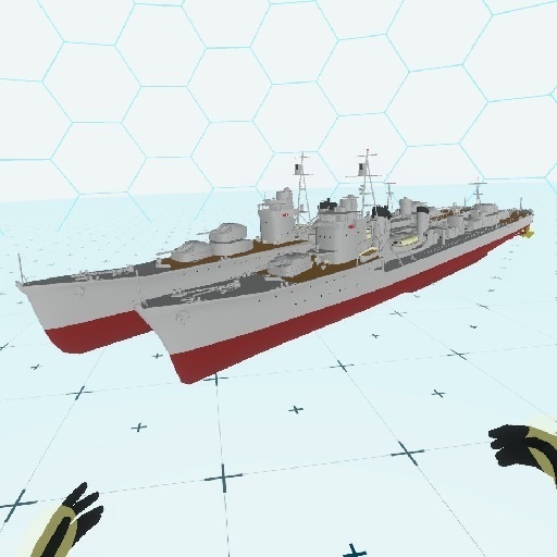 駆逐艦 島風 / 秋月