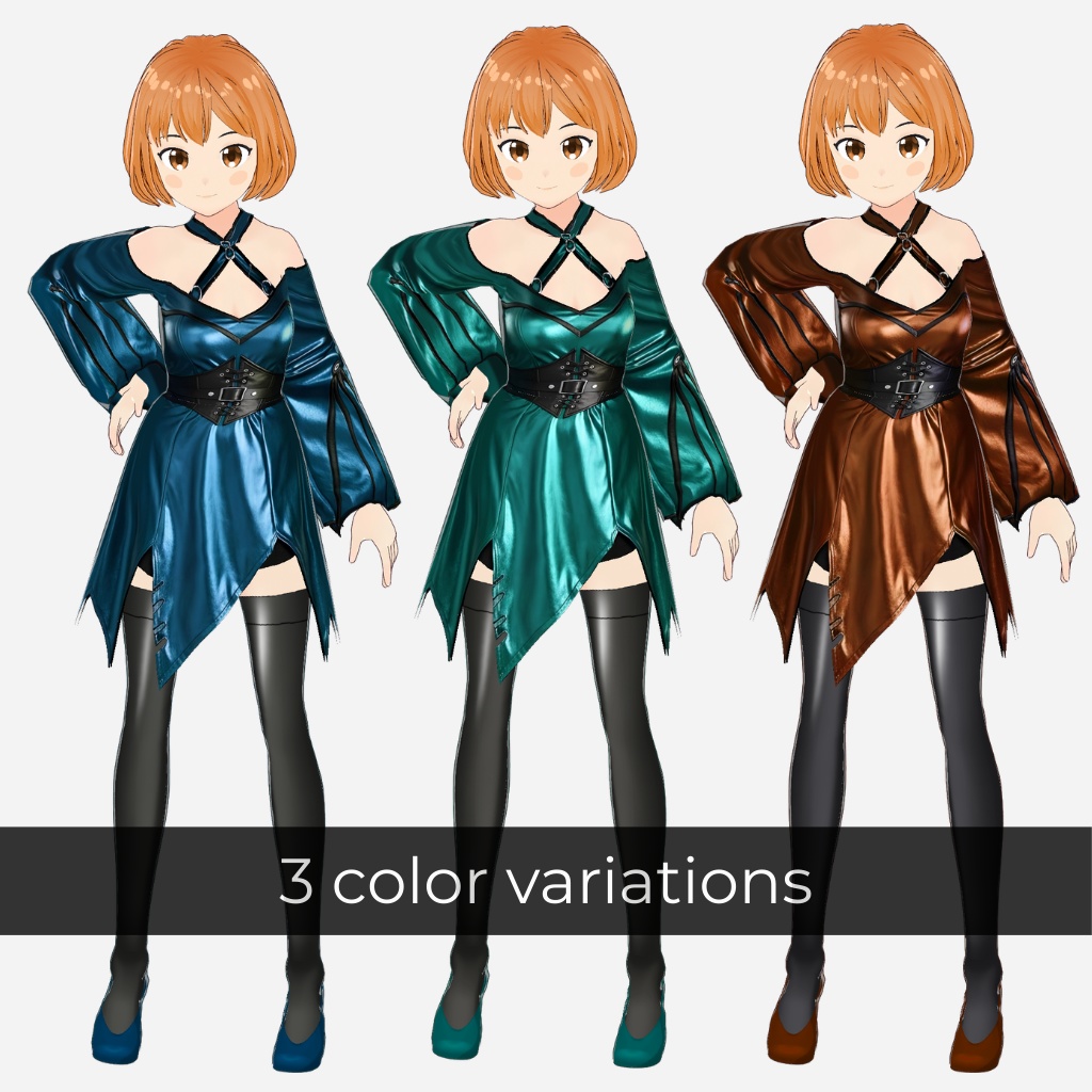 クリスマスの天使 - vroid クリスマスの天使- Yuletide Angel