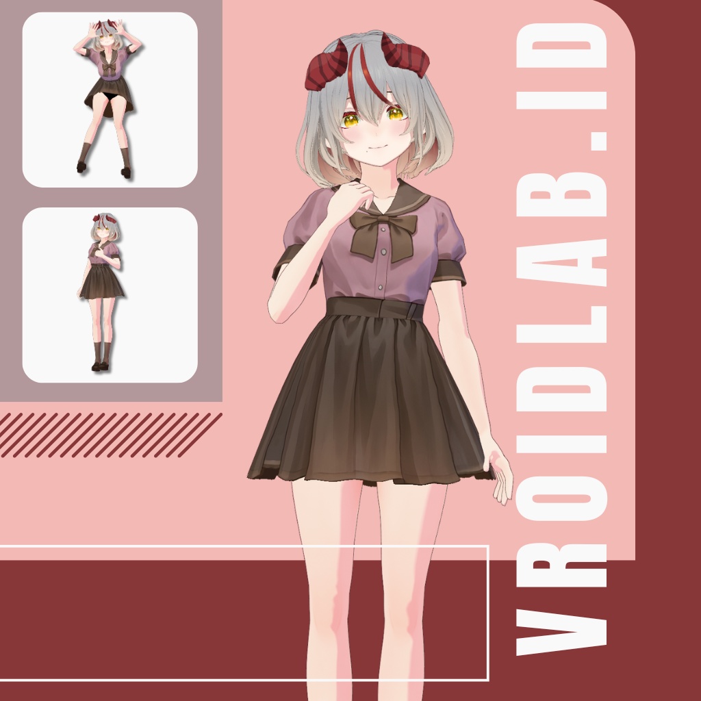 VRoid衣装 みゆ千里 Miyu Chisato