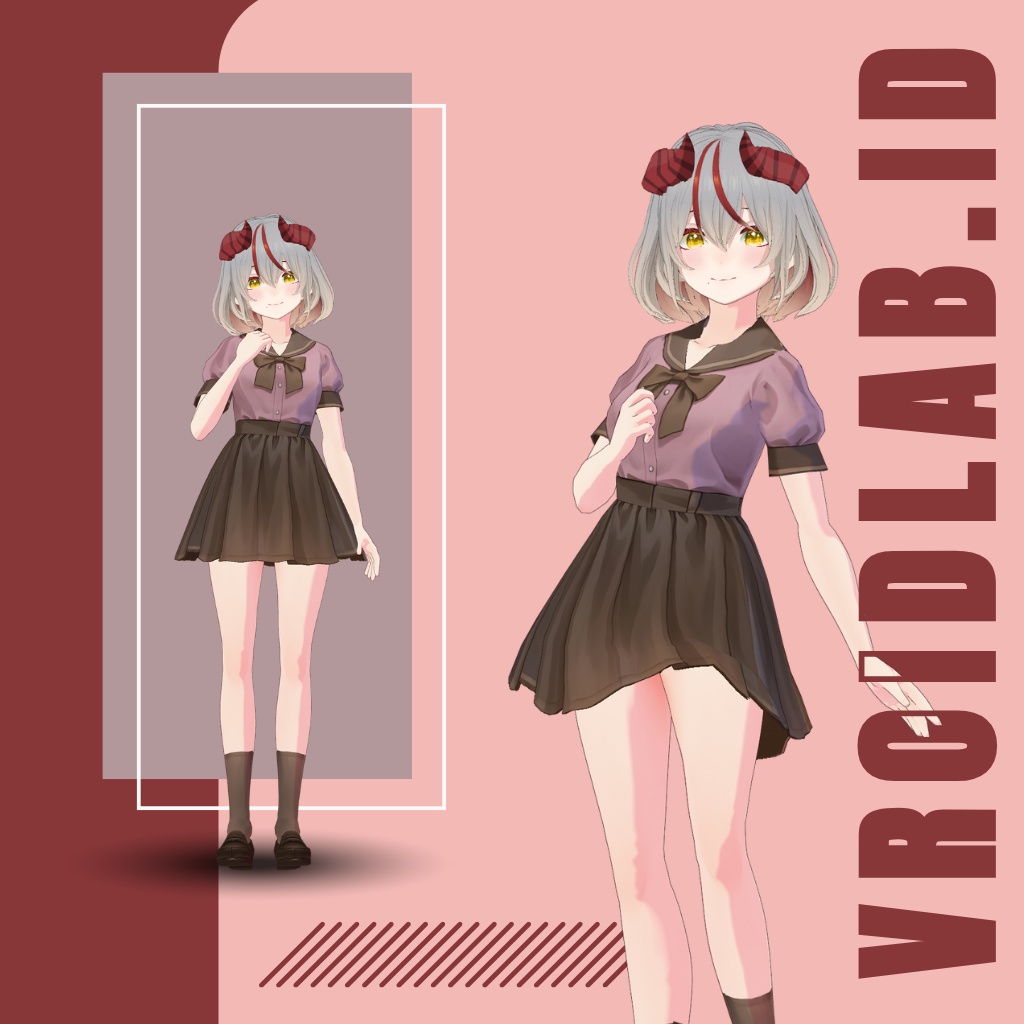 VRoid衣装 みゆ千里 Miyu Chisato