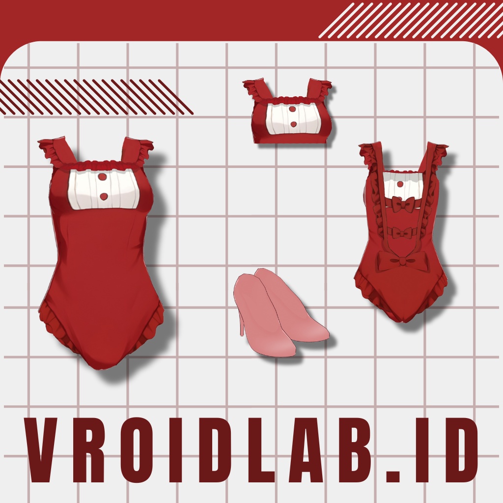 おーたむ はーと | Autumn Heart | VRoid Studio Outfit | Anime Style | Virtual Fashion