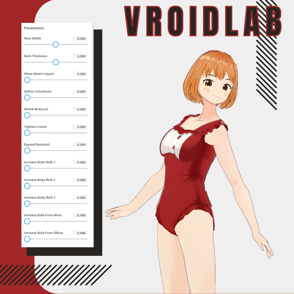 おーたむ はーと | Autumn Heart | VRoid Studio Outfit | Anime Style | Virtual Fashion