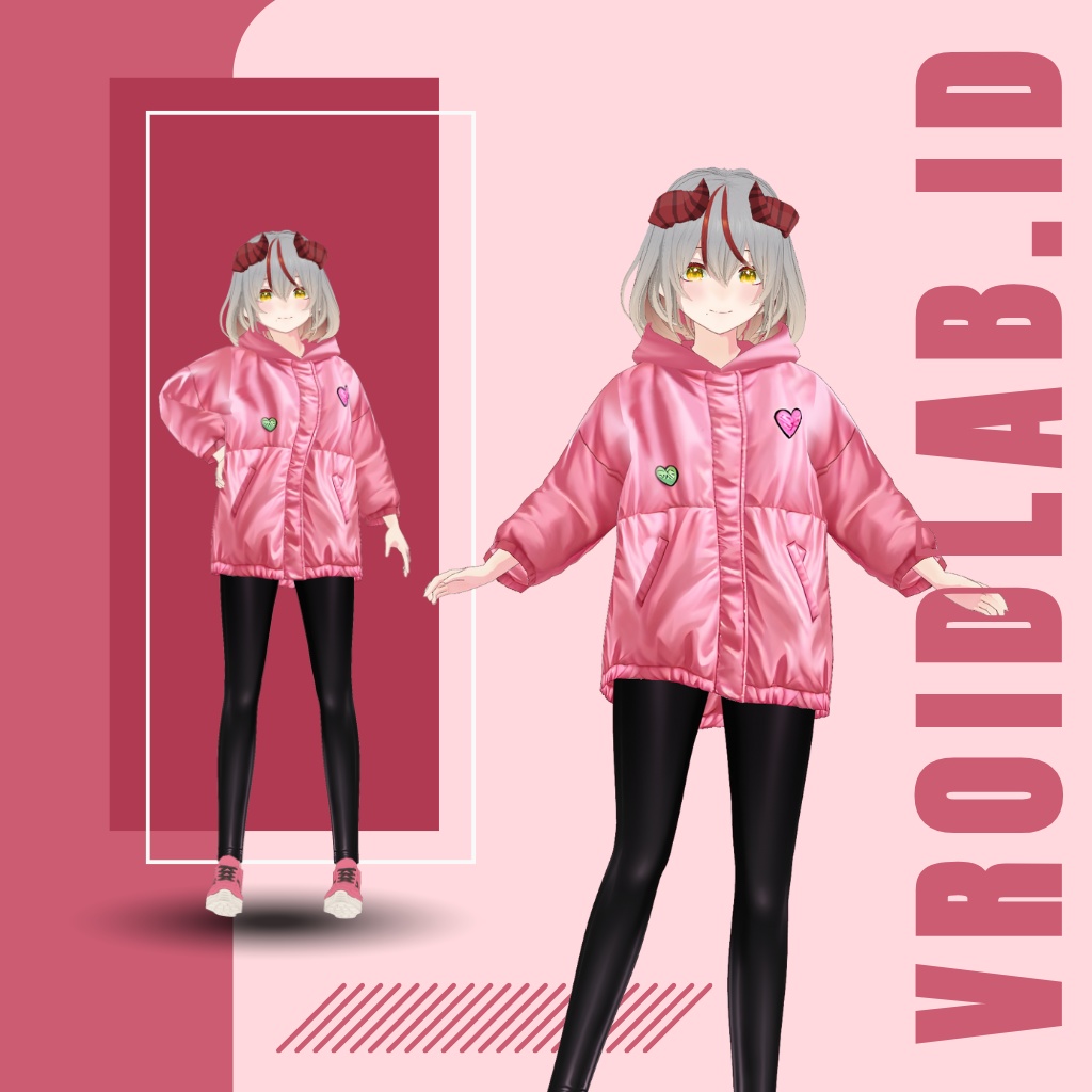ばぶる びいと | bubble beat | VRoid Studio Outfit | Anime Style | Virtual Fashion