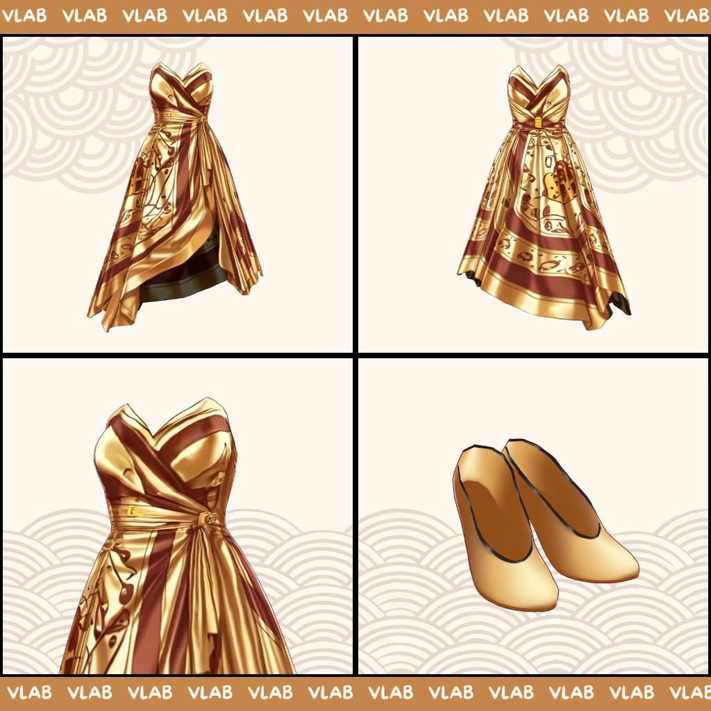 ごおるど きい | gold khy | VRoid Studio Outfit | Anime Style | Virtual Fashion