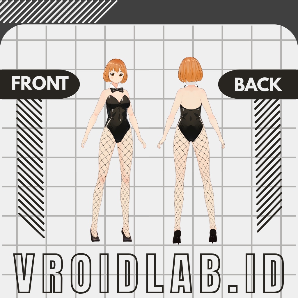 しゃどう でぃーゔぁ | Shadow Diva | VRoid Studio Outfit | Anime Style | Virtual Fashion