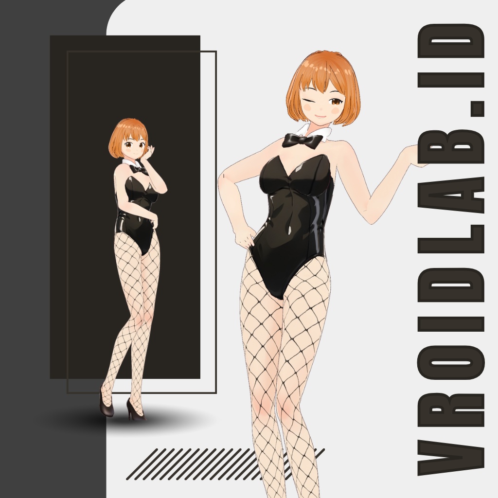 しゃどう でぃーゔぁ | Shadow Diva | VRoid Studio Outfit | Anime Style | Virtual Fashion