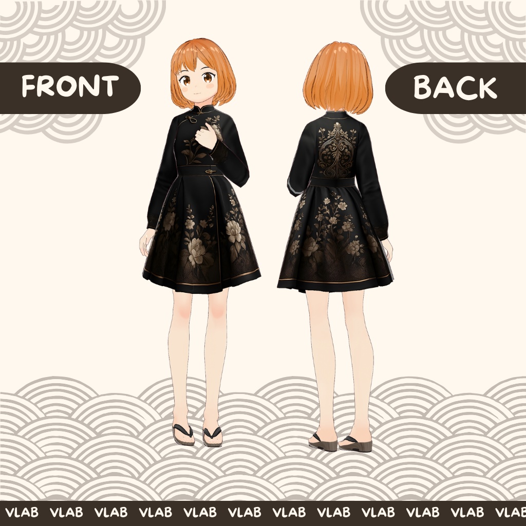 すとらいく ふぇむ | Strike Femme | VRoid Studio Outfit | Anime Style | Virtual Fashion