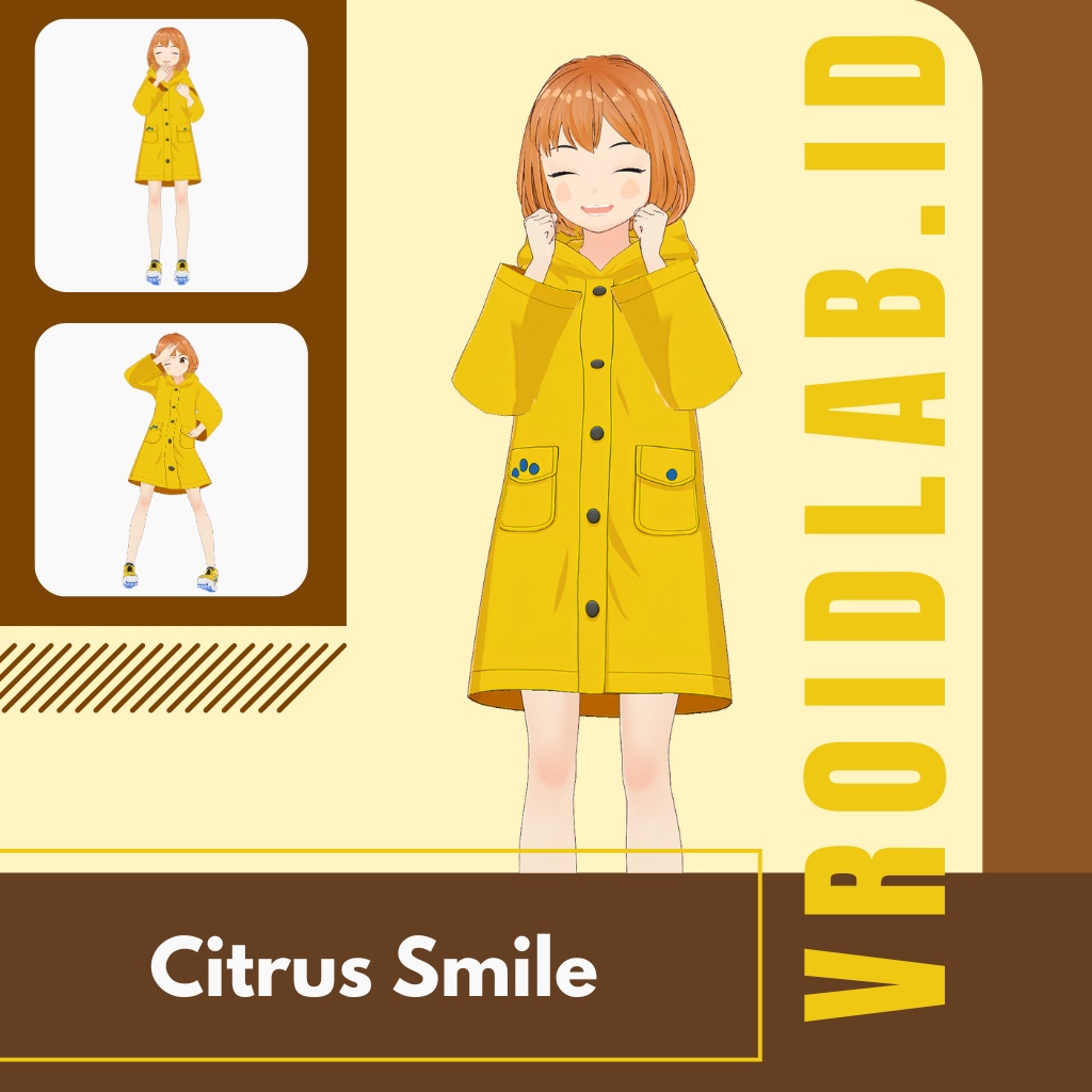 しとらす すまいる | Citrus Smile | VRoid Studio Outfit | Anime Style | Virtual Fashion