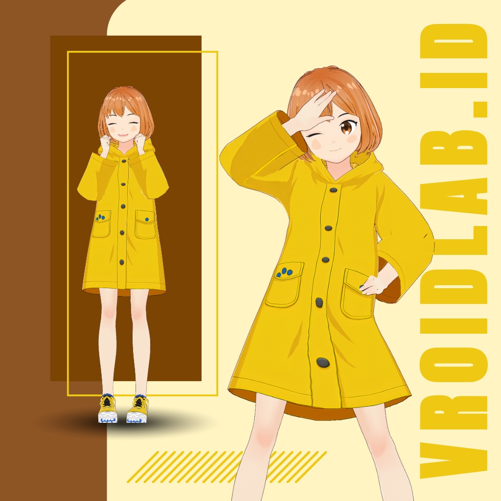 しとらす すまいる | Citrus Smile | VRoid Studio Outfit | Anime Style | Virtual Fashion