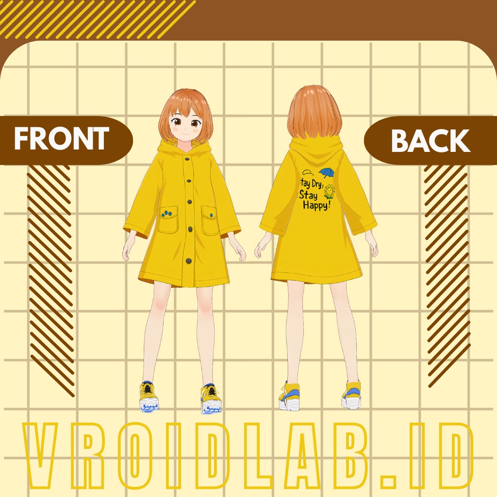 しとらす すまいる | Citrus Smile | VRoid Studio Outfit | Anime Style | Virtual Fashion