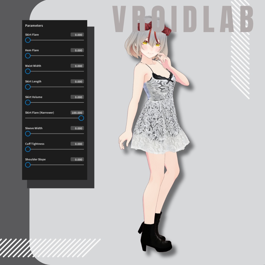 ユナビット- Yuna-Bit| Vroid Outfit Set