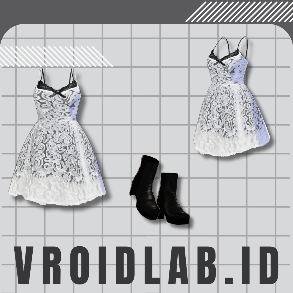 ユナビット- Yuna-Bit| Vroid Outfit Set