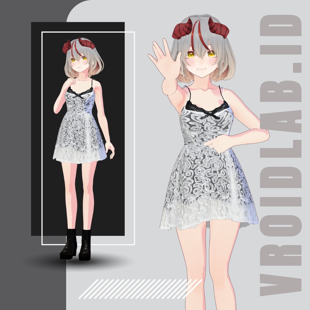 ユナビット- Yuna-Bit| Vroid Outfit Set