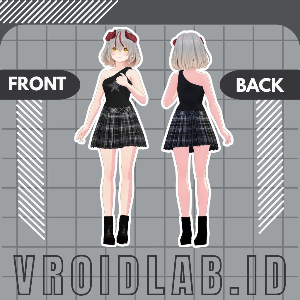 鈴ベル Suzu-Belle| Vroid Outfit Set
