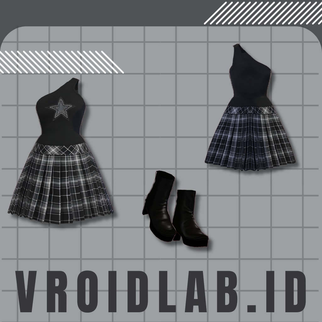 鈴ベル Suzu-Belle| Vroid Outfit Set