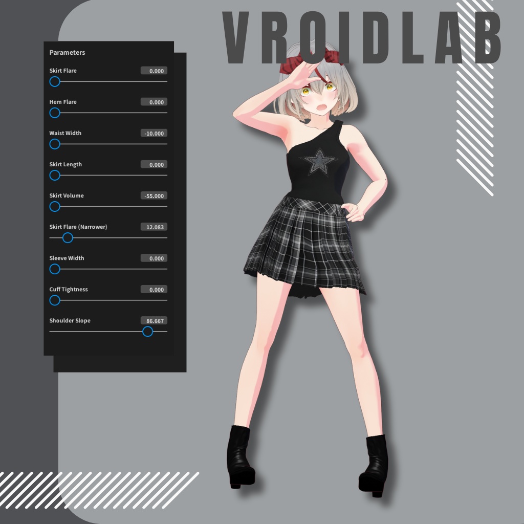 鈴ベル Suzu-Belle| Vroid Outfit Set