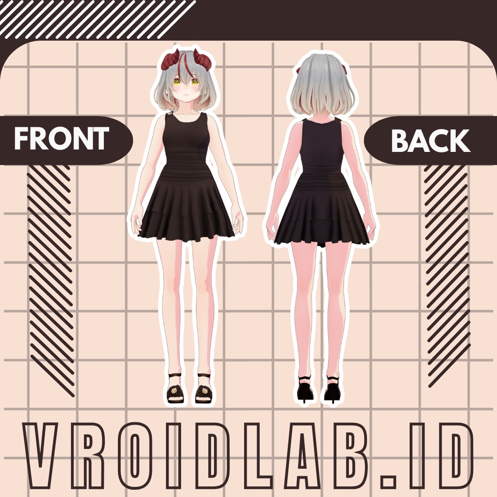 リリミント Riri-Mint | Vroid Outfit Set