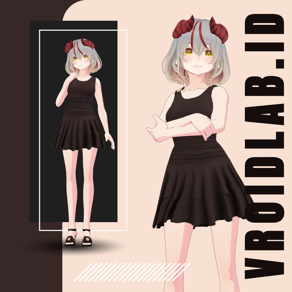 リリミント Riri-Mint | Vroid Outfit Set