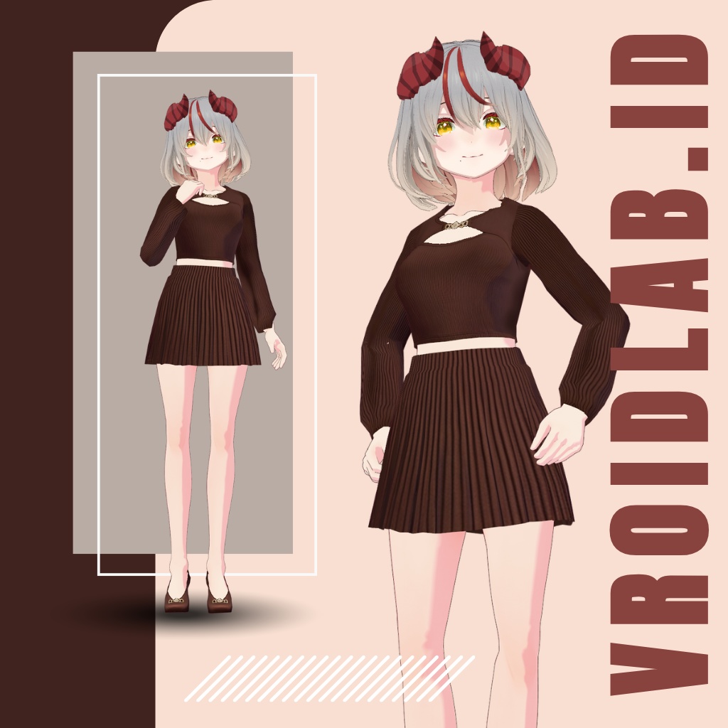 メロち Melo-chi | Vroid Outfit Set