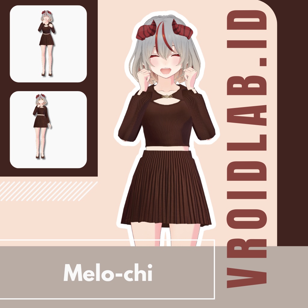 メロち Melo-chi | Vroid Outfit Set