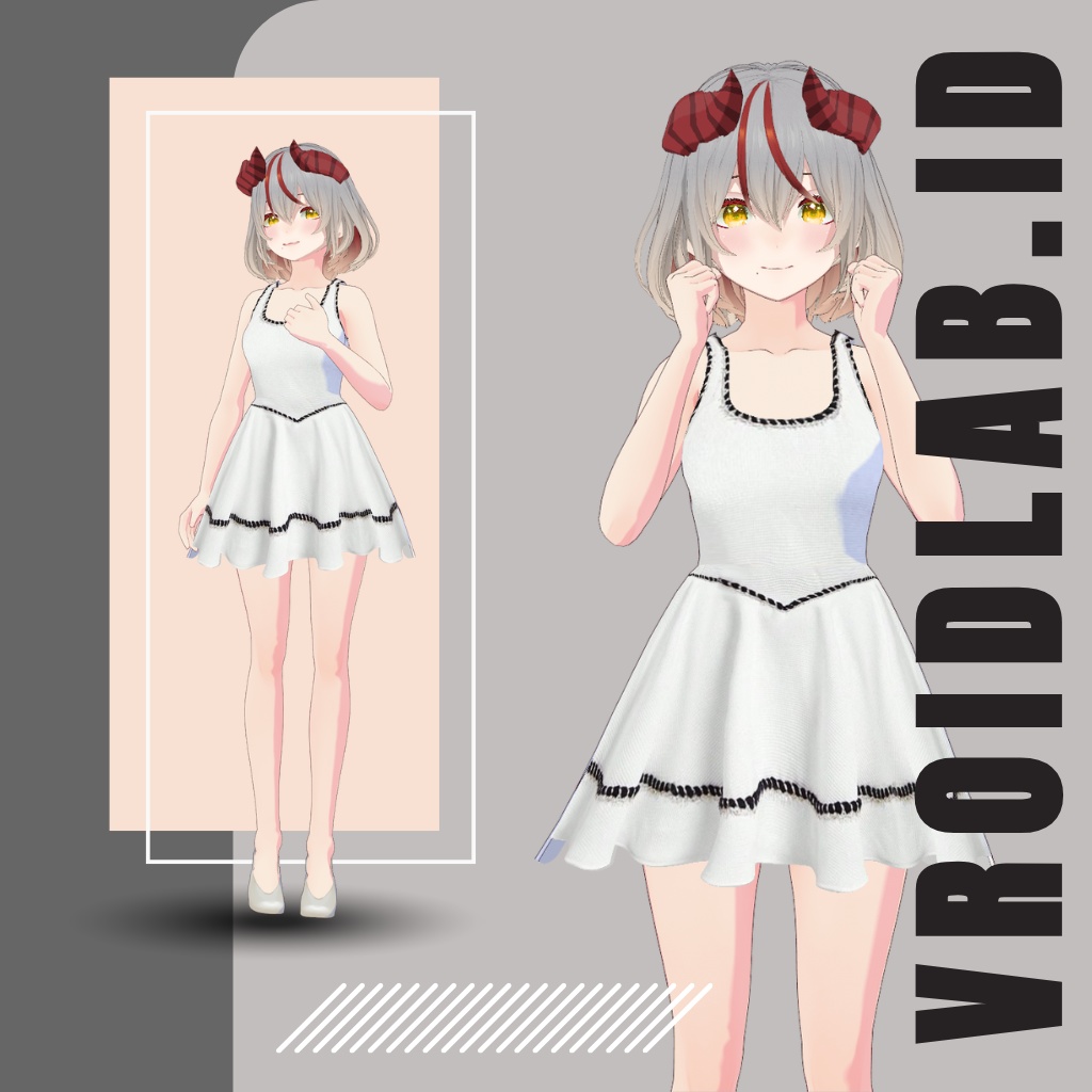 桜凛 Sakura Rin | Vroid Outfit Set