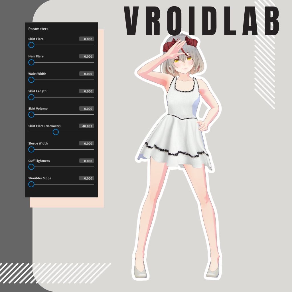 桜凛 Sakura Rin | Vroid Outfit Set