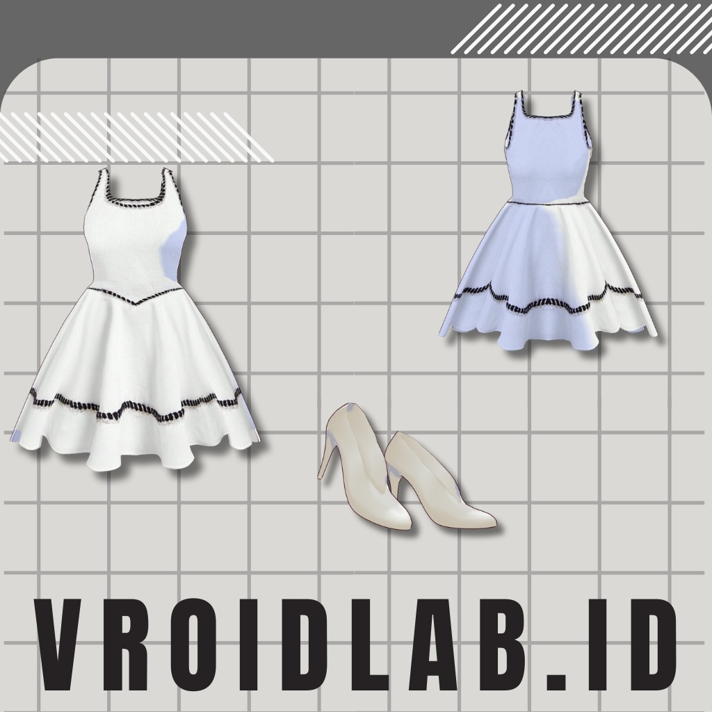 桜凛 Sakura Rin | Vroid Outfit Set